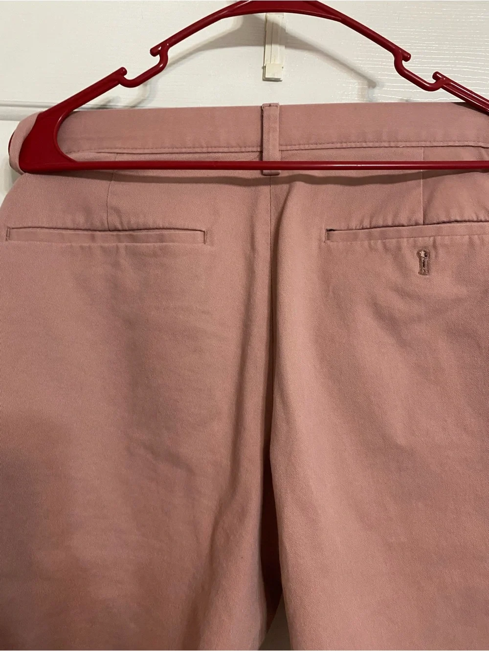 Banana Republic Men's Dusty Rose Flat Front Shorts